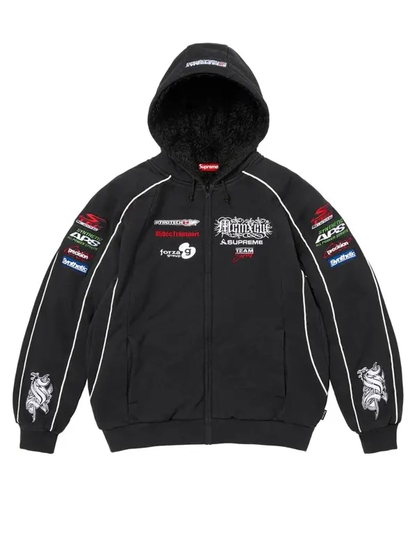 Supreme Fox Racing Hooded Sweatshirt Zip-Up - 34% Off